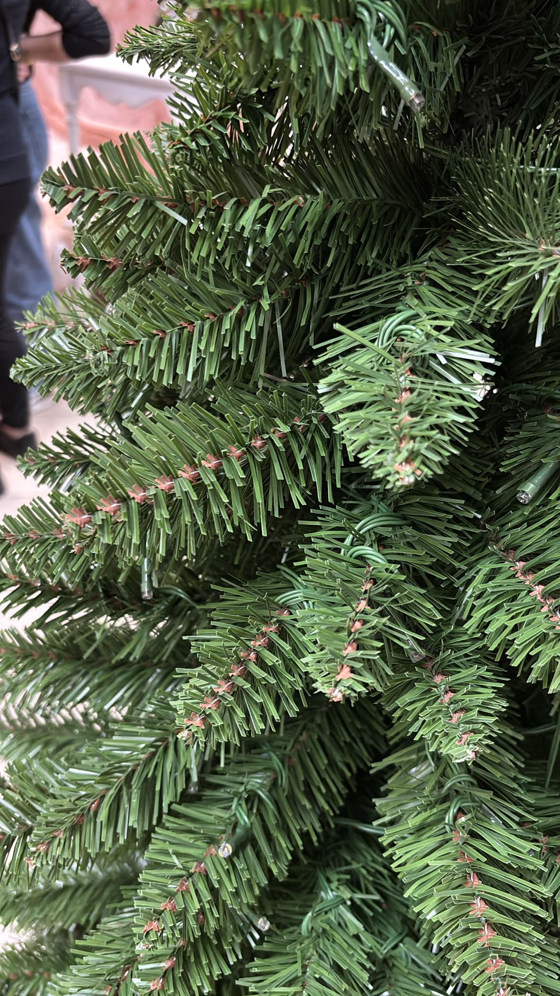 Albero Silvestre Slim con 250 LED a Luce Calda  180 cm - Flora