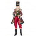 Bambola Schiaccianoci in Resina con Abito in Tartan 62 cm - Goodwill
