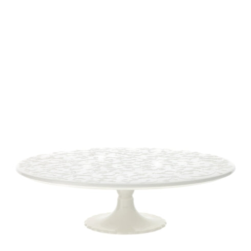 Alzata Tonda Romance in Porcellana Bianca - Hervit