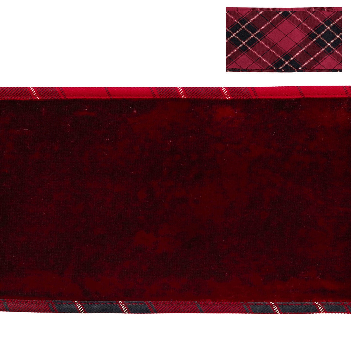 Nastro Velluto Tartan 4.5MT- Goodwill