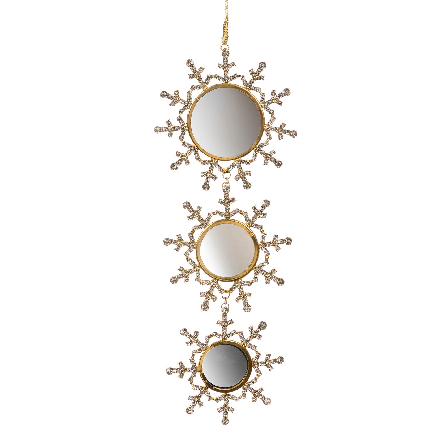 Met.Jewel Mirror Snowflakes 34 cm - Goodwill