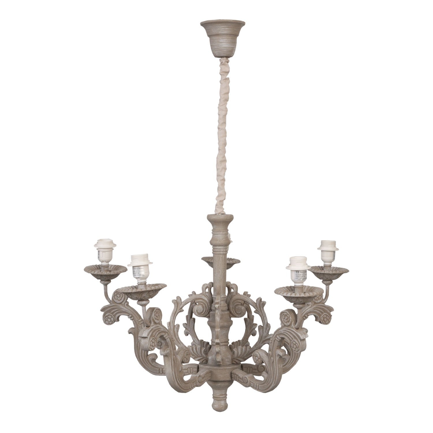 Lampadario Provenzale a Cinque Luci