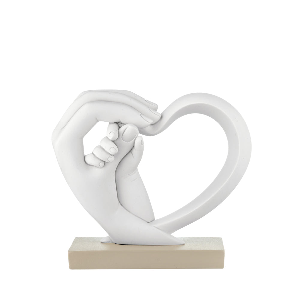 Scultura in Marmorino "Manina a Cuore Baby" – Bongelli Preziosi
