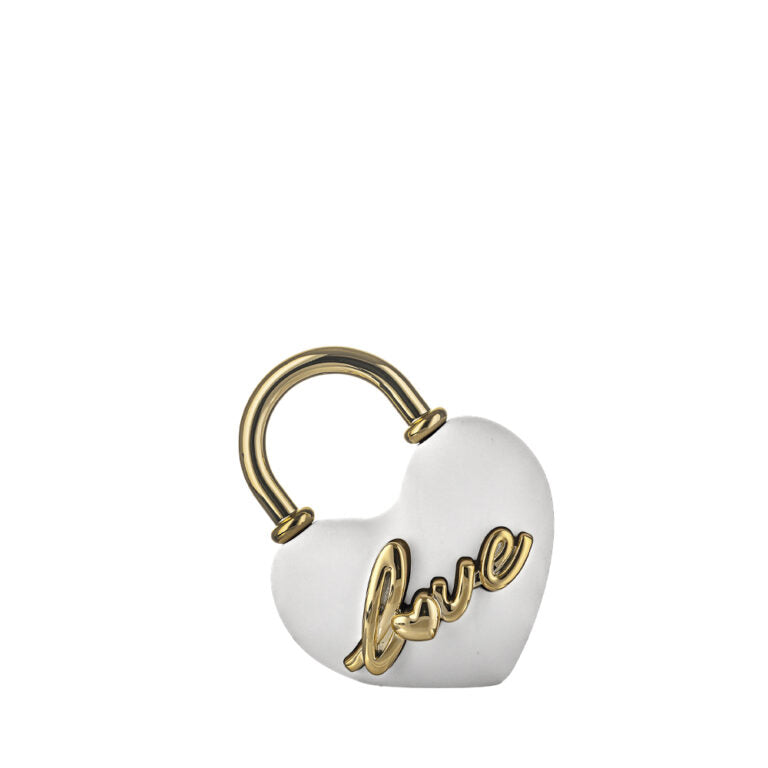 Lucchetto a Forma di Cuore 10x9 cm - Bongelli Preziosi