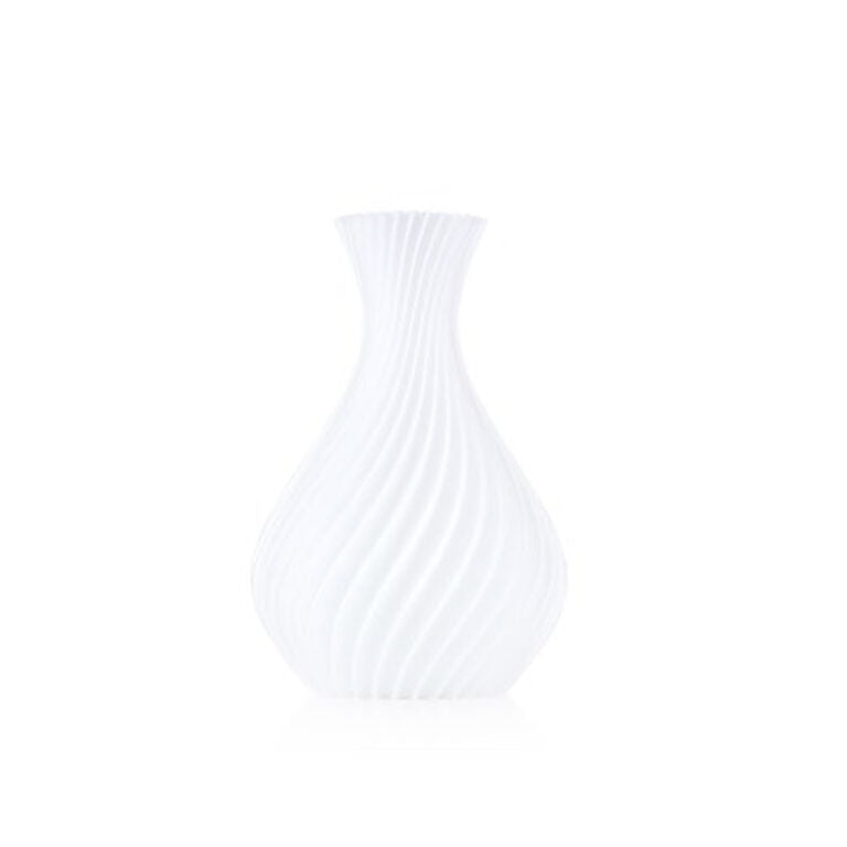 Vaso in Polimero con Effetto Plissettato 25 h cm - Madrhelen