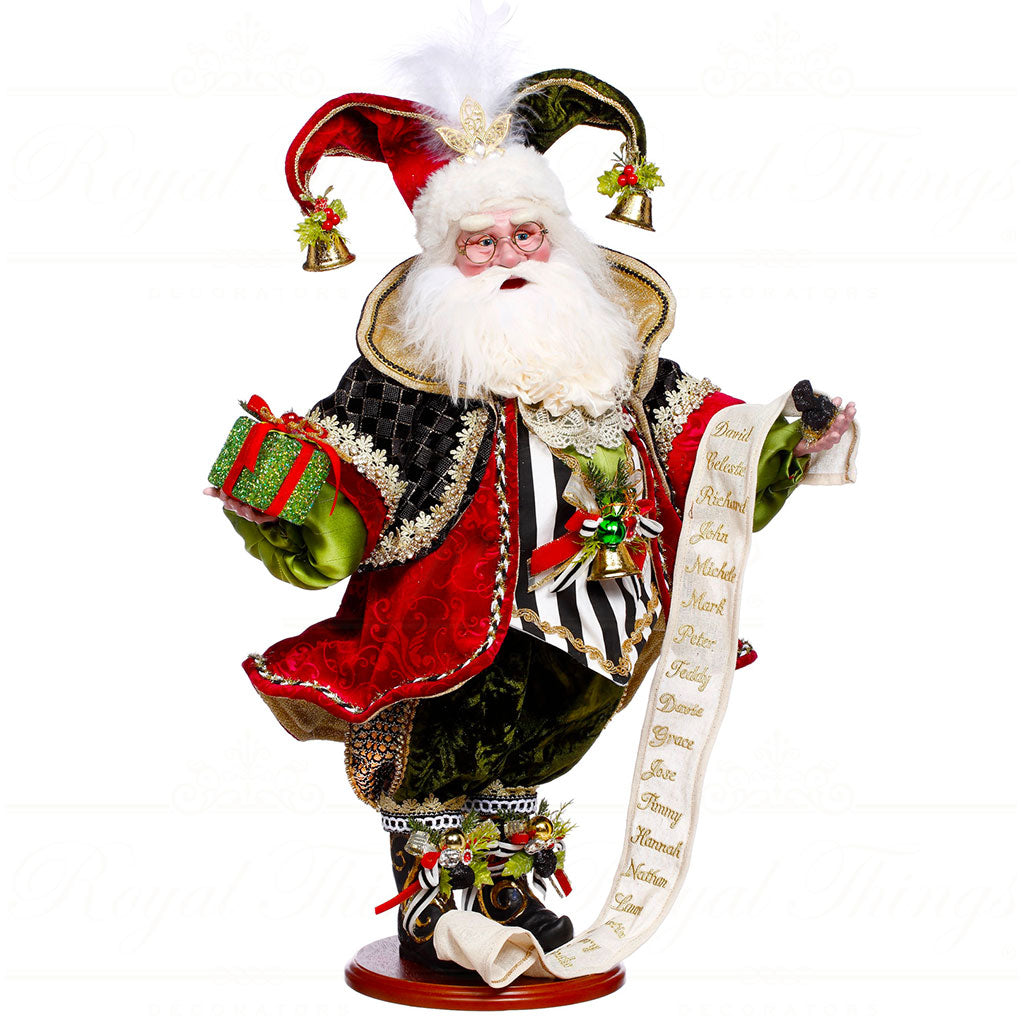 Naughty or Nice Santa 66 cm - Mark Roberts
