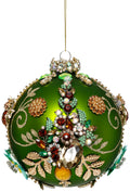Kings Jewel Ball Ornament Green 13 cm - Mark Roberts