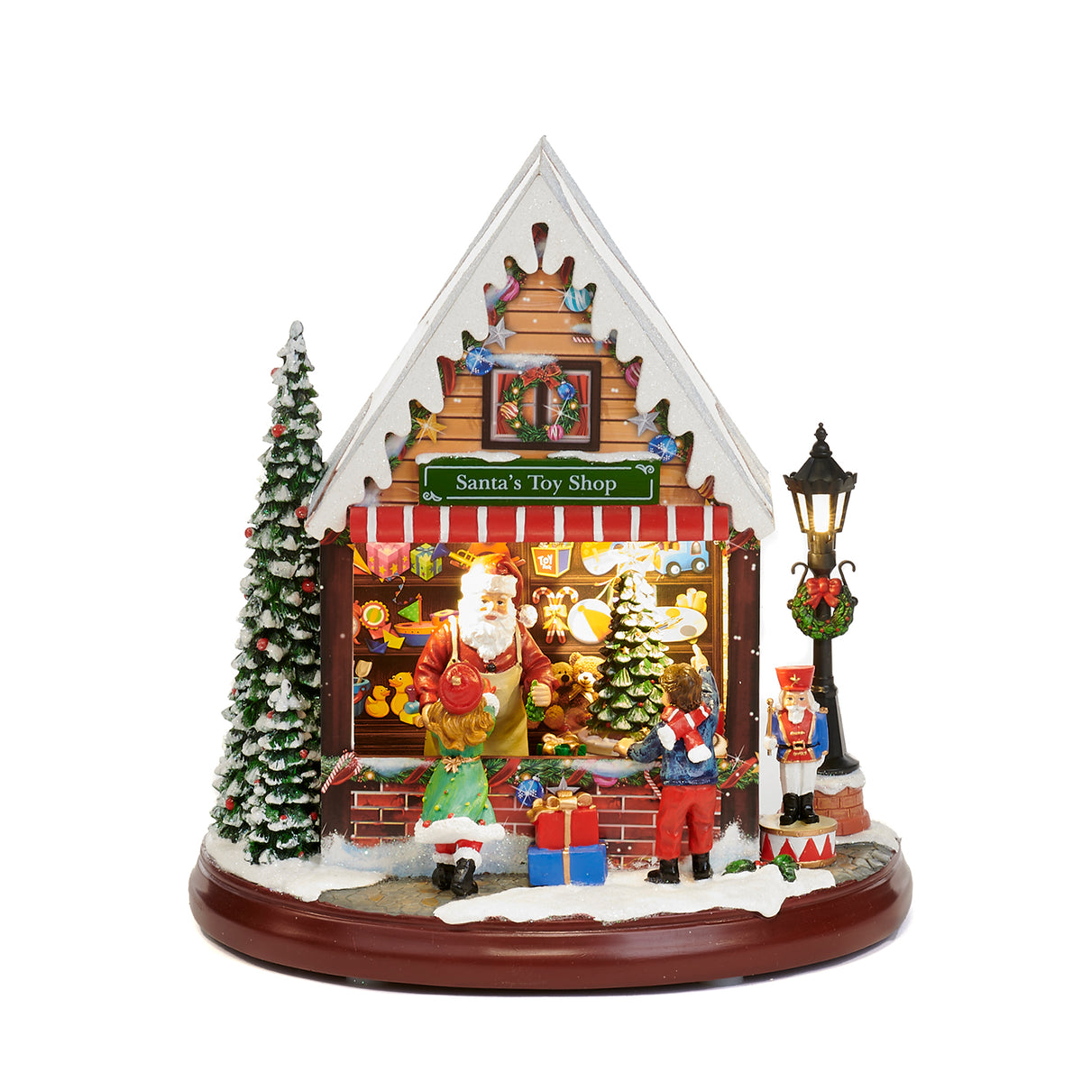 Toy Shop in Resina con Musica e Luci 26.5 cm - Goodwill