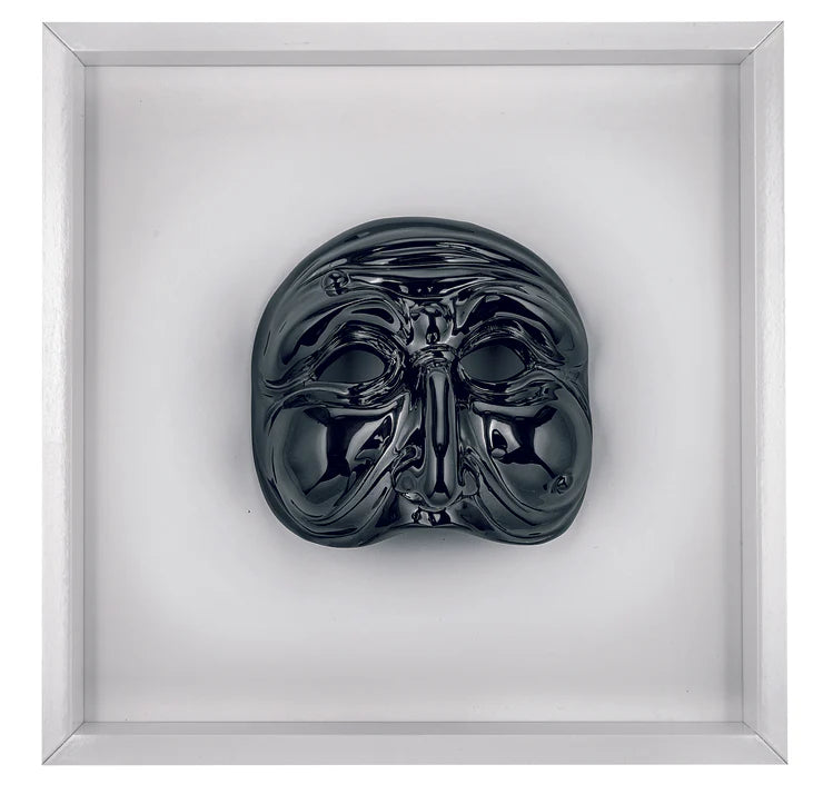 Quadretto Pulcinella Canna di Fucile 17.5x17.5 cm - Bongelli Preziosi