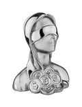 Dea Bendata in Marmorino Argento 12X15 cm - Bongelli Preziosi