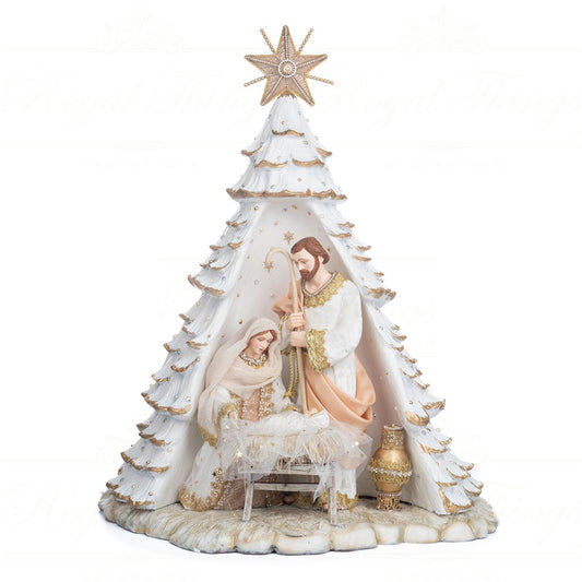 Natività in Albero - Una Rappresentazione Unica della Tradizione Natalizia