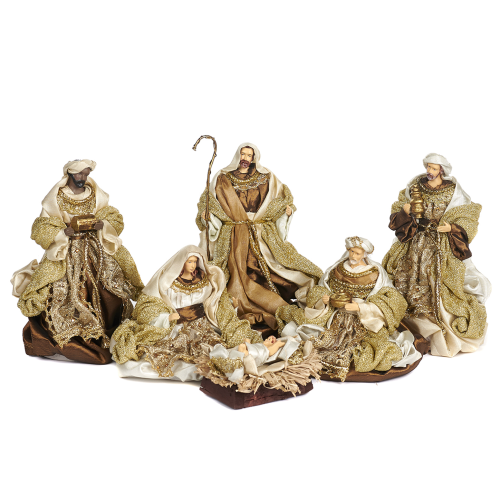 Natività Vestita Goodwill M&G - Eleganza Artigianale per le Feste