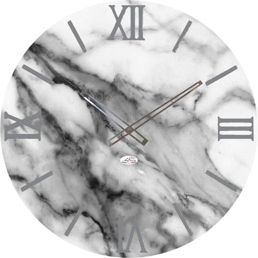 Orologio da Parete Personalizzabile con Effetto Marmo 60x60 cm