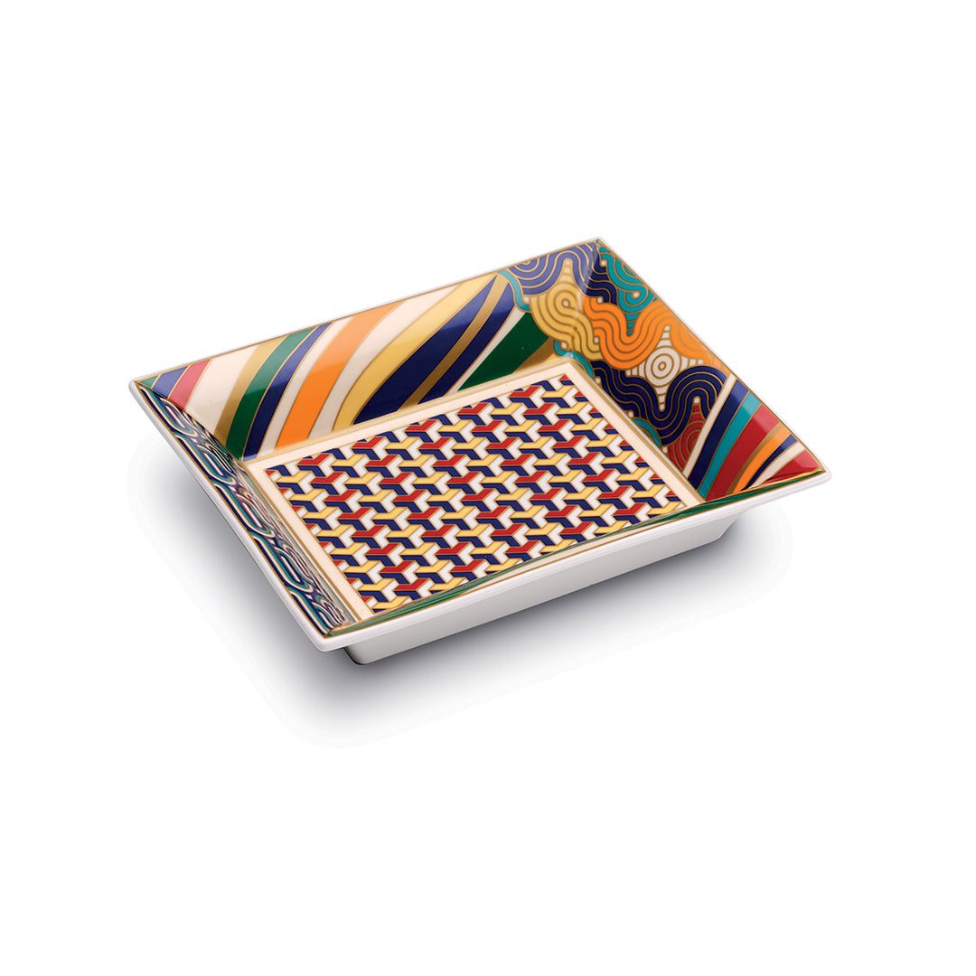 Svuotatasche in Porcellana Living Geometric - Pozzi Milano