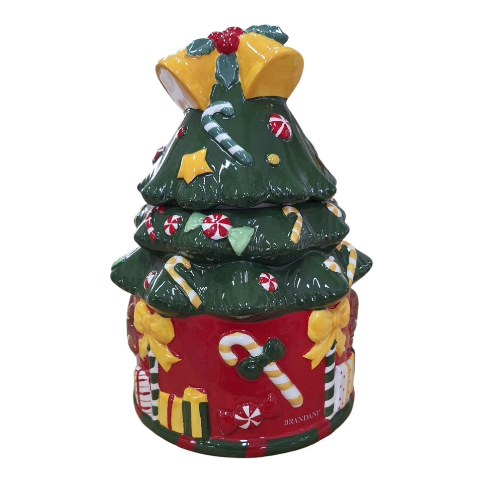 Barattolo in Ceramica a Forma di Albero 28 h cm  - Brandani