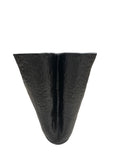 Vaso in Vetro Smaltato Nero a Tre Sezioni - In Art