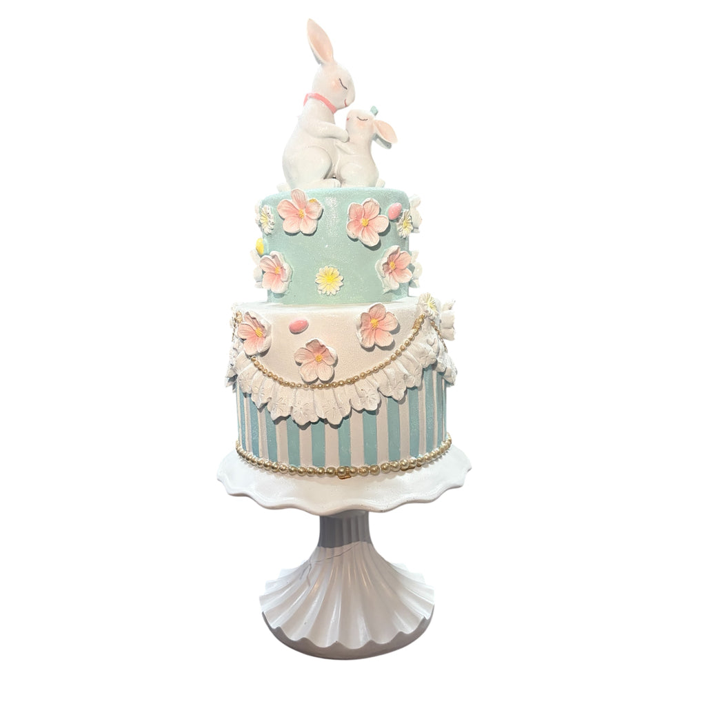 Decorazione Pasquale a Due Piani in Poliresina 20x45 h cm - Clayre e Eef