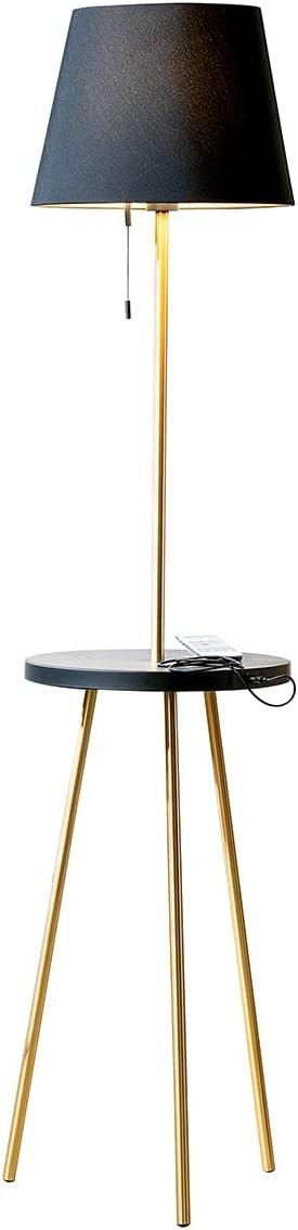 Lampada da Terra con Ripiano Tondo