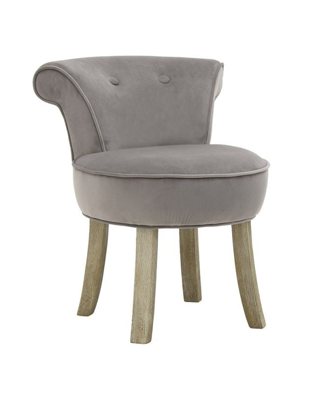 Poltroncina in velluto 40 h cm