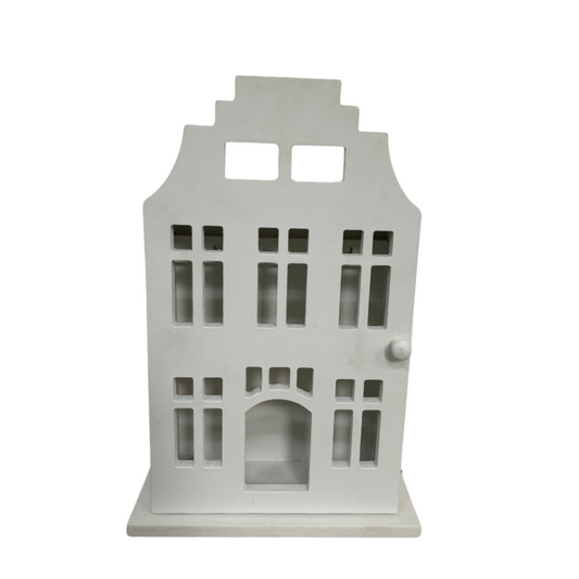 Decorazione da Parete a Forma di Casetta Stile Amsterdam Shabby