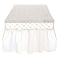 Runner "Dentelle" Blanc Mariclo 55x190 cm - Blanc Mariclo