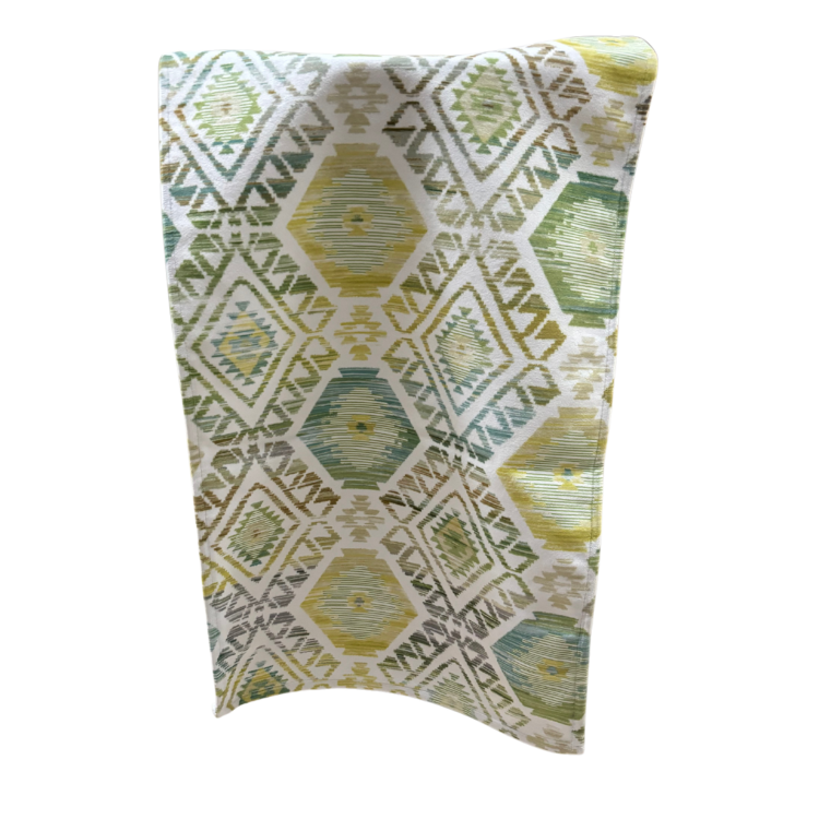 Runner in Velluto con Stampa Geometrica 33x180 - Garpe