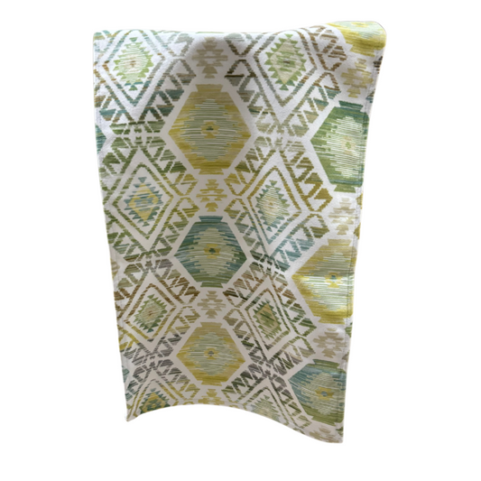 Runner in Velluto con Stampa Geometrica 33x180 - Garpe