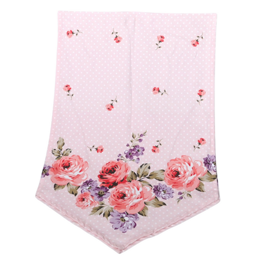 Runner Rosa con Motivo Floreale 60x160 cm - Clayre e Eef