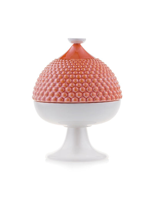Porta Gioie in Ceramica Smaltata a Forma di Pumo 11.5 h cm- Emò