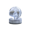 Sfera in Cristallo Illuminata Piccolo Principe Crystal Planet 8 cm - Hervit