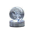 Sfera in Cristallo Illuminata Albero della Vita 6 cm - Hervit