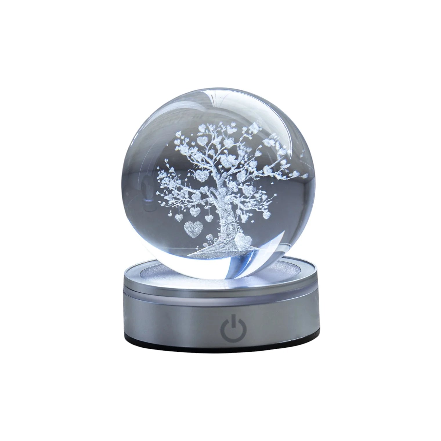 Sfera in Cristallo Illuminata Albero della Vita 6 cm - Hervit