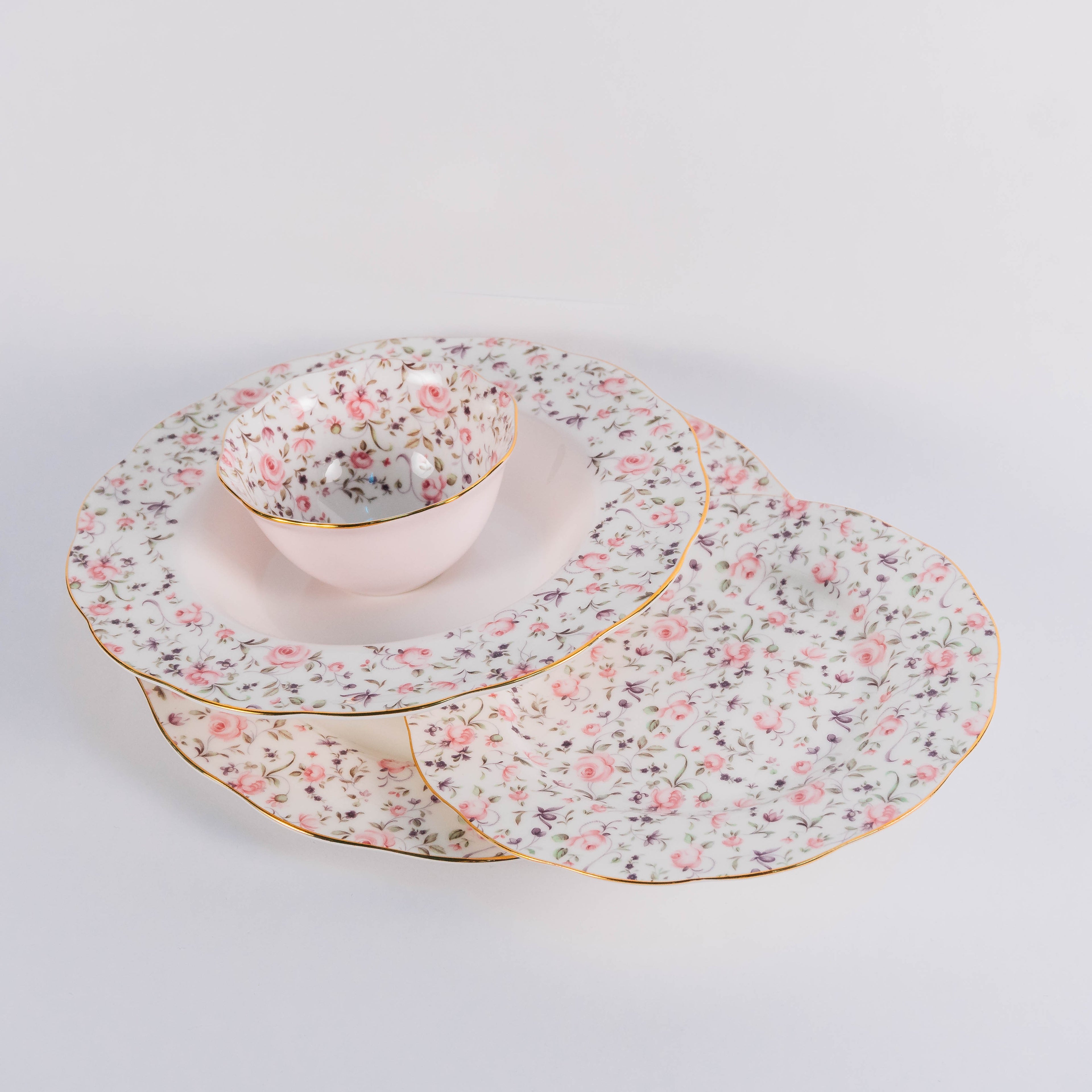 Servizio di Piatti 39 pezzi "Rosa" - Royal Albert