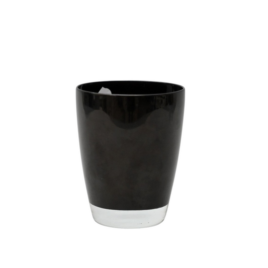 Set 12 Bicchieri Acqua in Vetro Nero - Excelsa