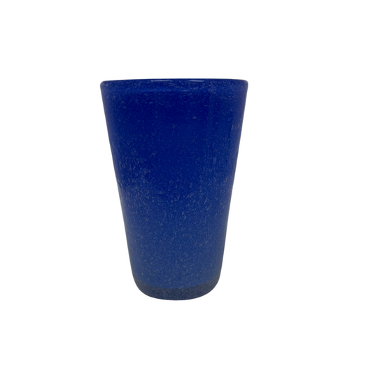 Set 12  Bicchieri  in Vetro Colorato Blu "Magma" 450 ml - Henriette