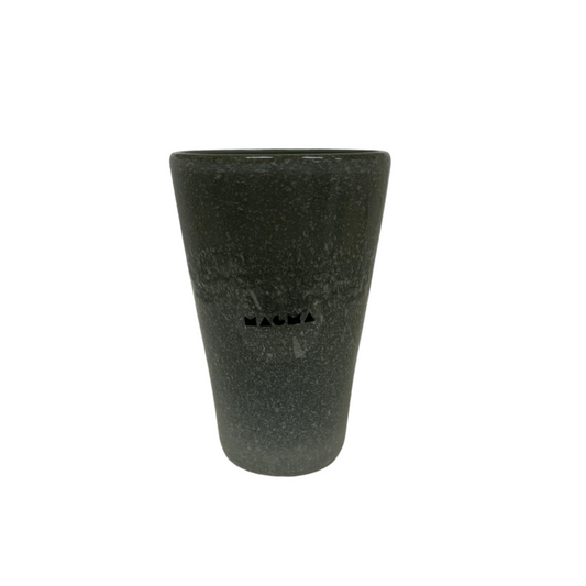 Set 12  Bicchieri  in Vetro Colorato Grigio "Magma" 450 ml - Henriette
