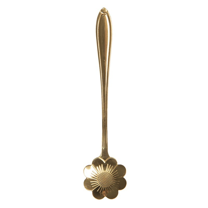 Set di Sei Cucchiaini da Tè a Forma di Fiore