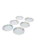 Set di 6 Piatti Frutta - "Blooms"