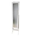 Specchio da Terra Porta Gioielli in Stile Shabby