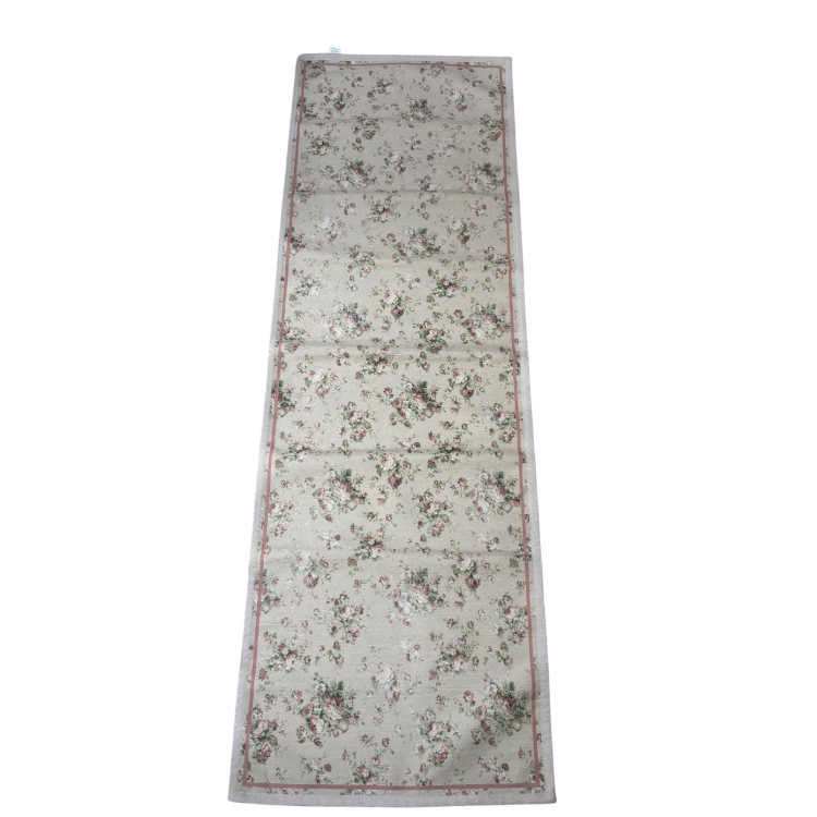 Tappeto Rosa con Roselline 180 cm - Blanc Mariclò