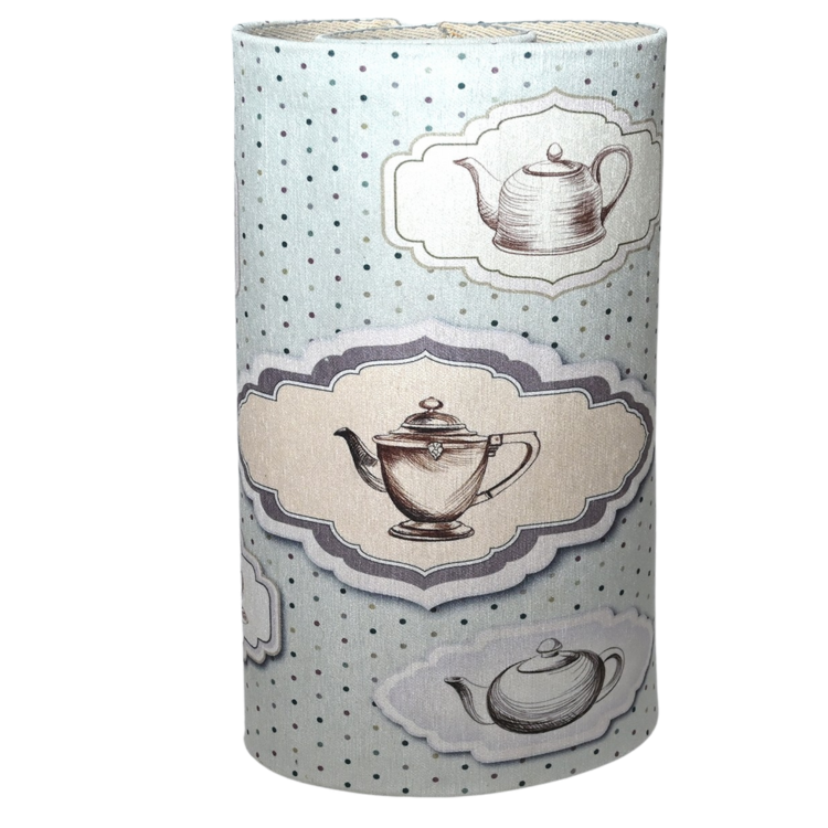 Tappeto Shabby Chic con Stampa "Tea" 100 cm - Blanc Mariclò