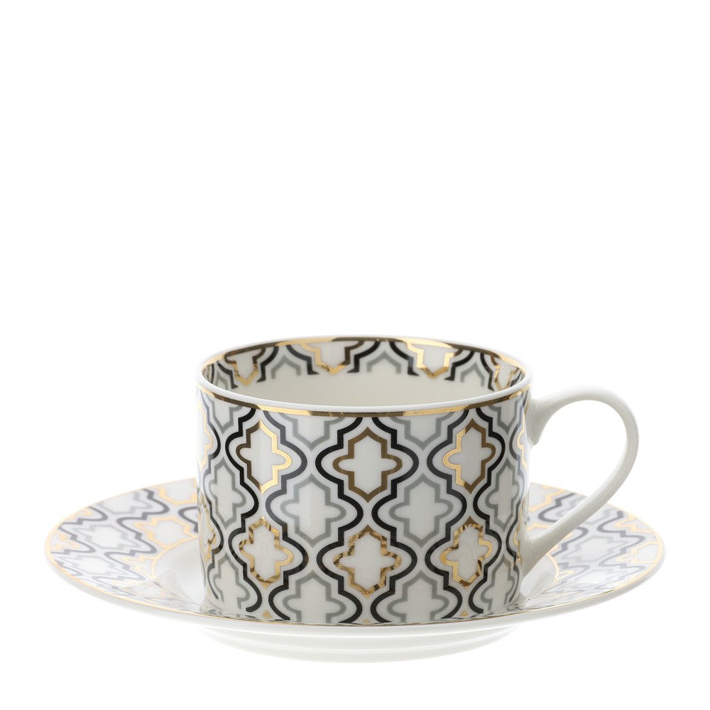 Mug in Porcellana con Piattino “Vlk Design”
