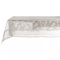 Tovaglia Ricamata in Cotone Beige 180x180 cm - Blanc Mariclò