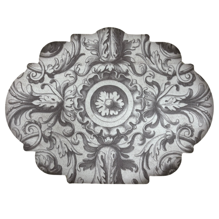 Tovaglietta Ovale in PVC 30x40 cm - Blanc Mariclò