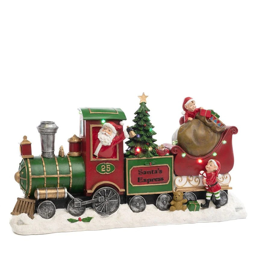 Treno "Santa Express" con Elfi e LED