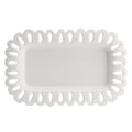 Vassoietto in Porcellana Bianca 20x13 cm - La Porcellana Bianca