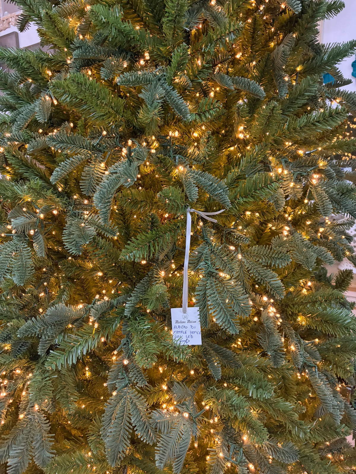 Albero di Natale Venice con 5000 LED 180 h cm - Flora