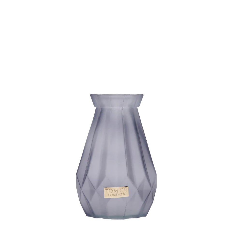 Vaso in Vetro Satinato "Diamante" -  Tom CH