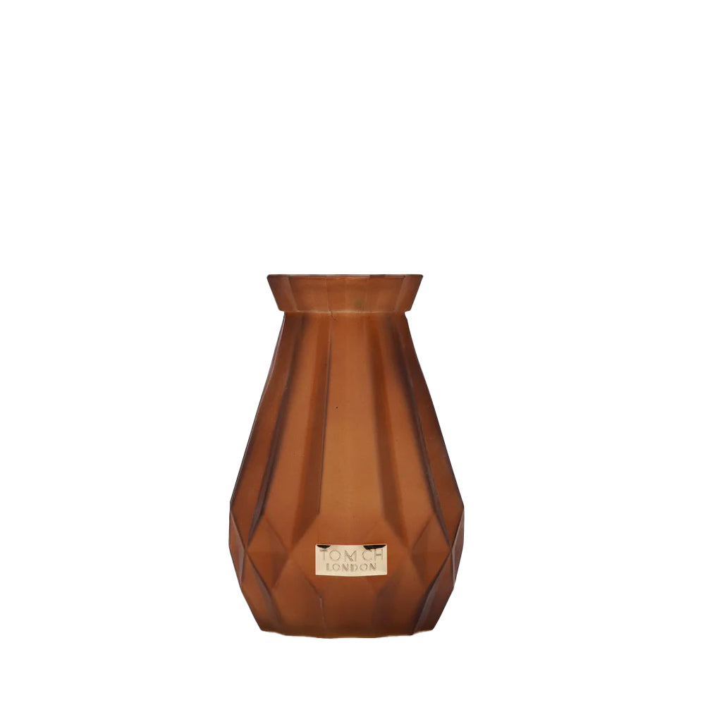 Vaso in Vetro Satinato "Diamante" -  Tom CH