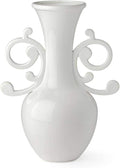 Vaso ad Anfora in Porcellana Bianca con Manici - Linea Butterfly
